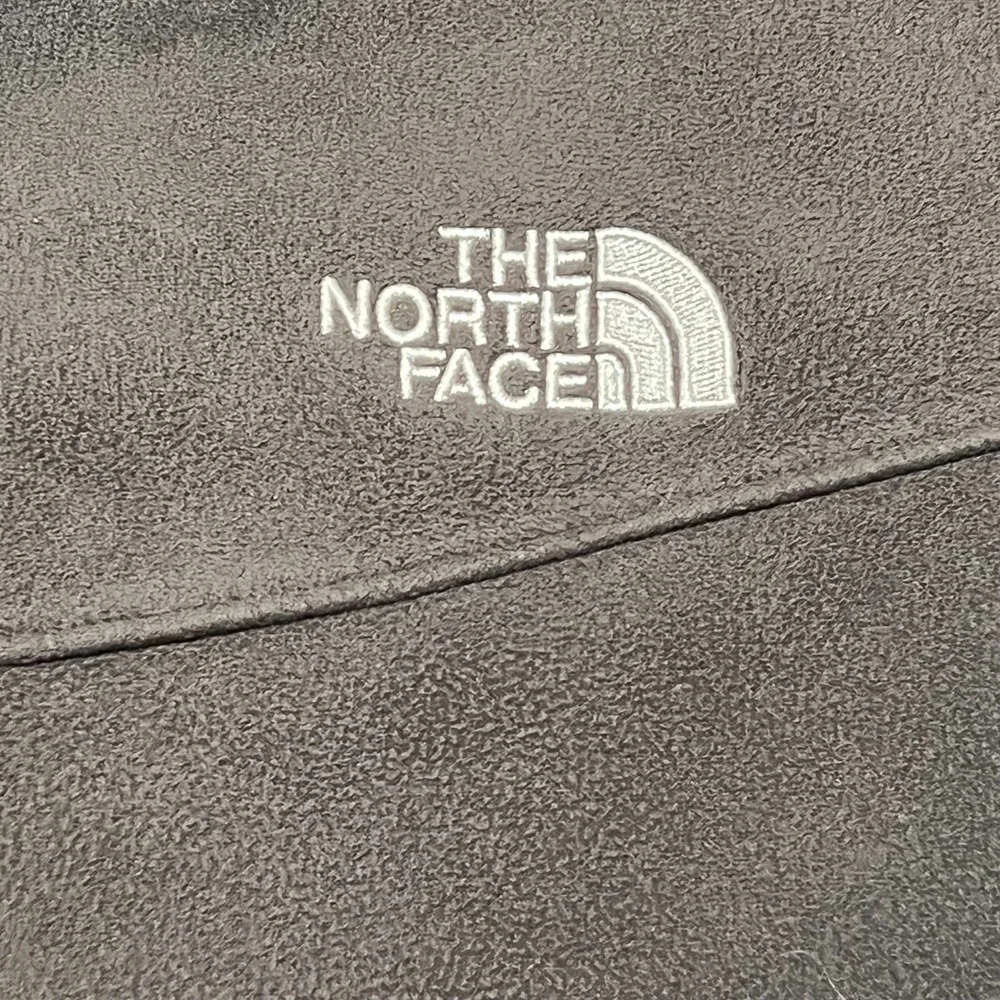 The North Face Mens Faded Grey Fleece Soft Shell Lined Hiking Full Zip Jacket S